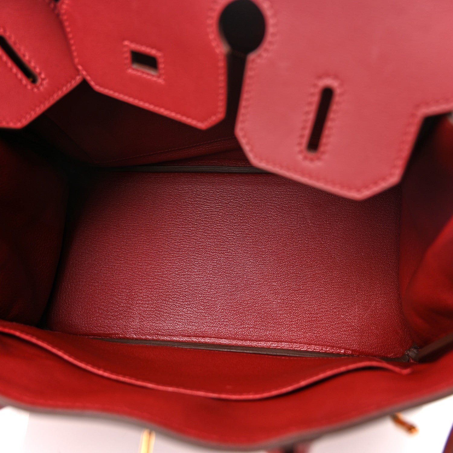 Hermes Veau Jonathan Birkin 30 Rouge Vif 5 of 11