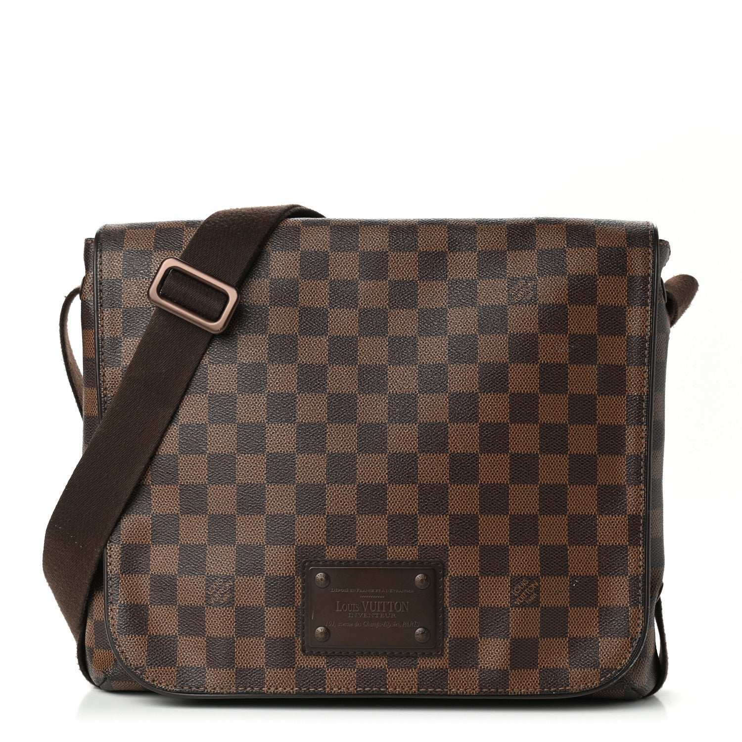Louis Vuitton Damier Ebene Brooklyn MM 1 of 12