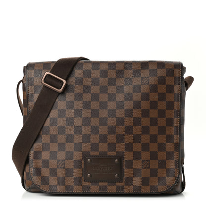 Louis Vuitton Damier Ebene Brooklyn MM 1 of 12