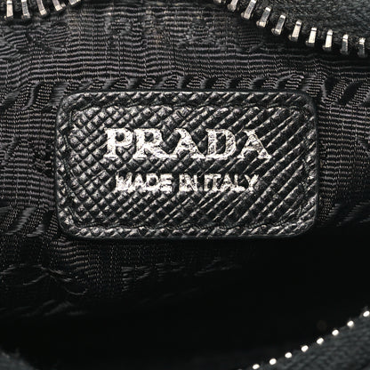 Prada Tessuto Nylon Mini Re-Edition 2000 Shoulder Bag Black 6 of 9