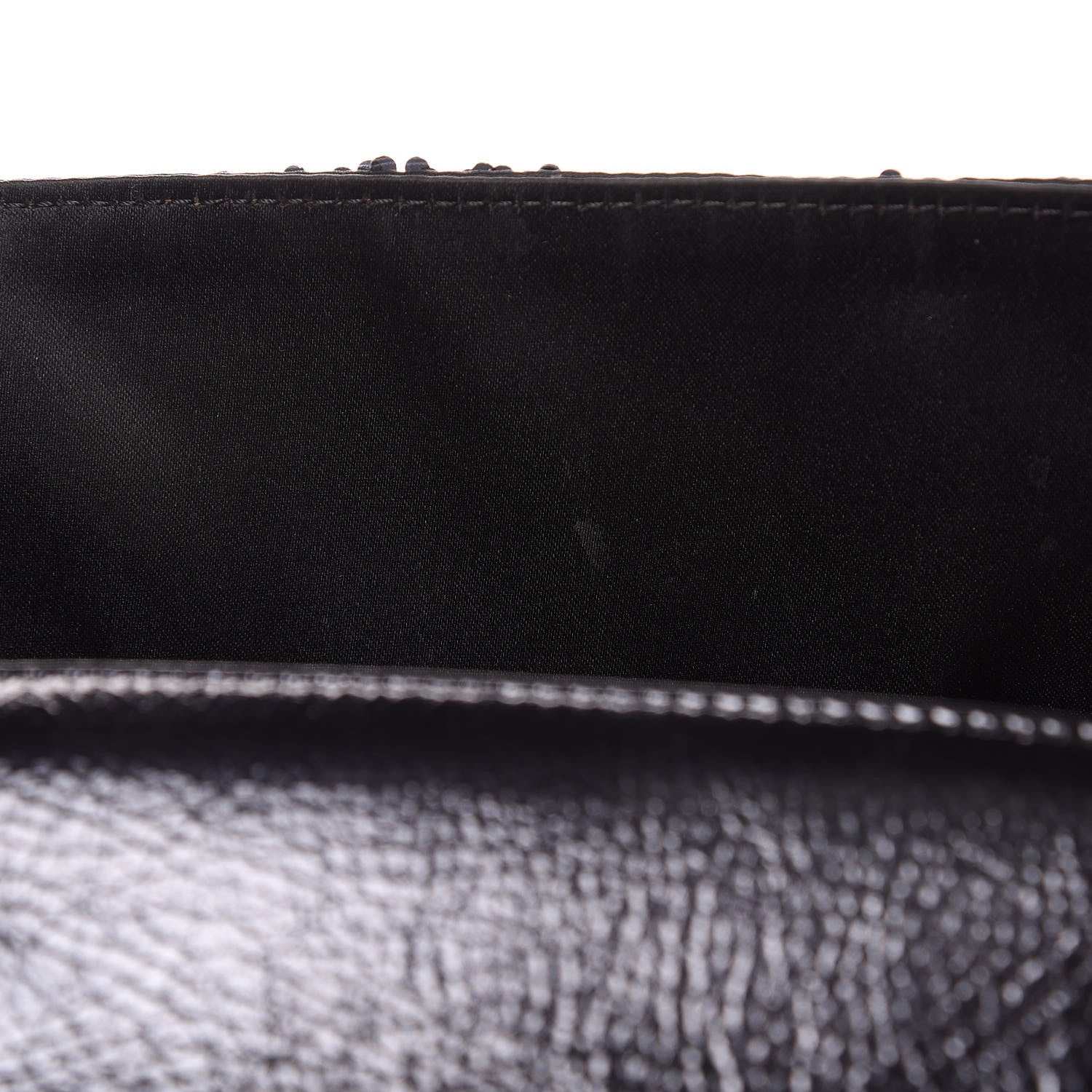 Chanel Sequin Medium Single Flap Silver Black 11 of 11