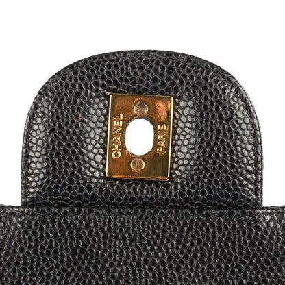 Chanel Caviar Quilted Maxi Double Flap Black 9 of 9