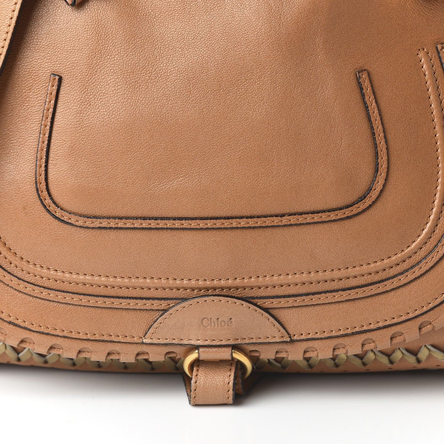 Chloe Calfskin Embroidered Medium Marcie Satchel 9 of 9