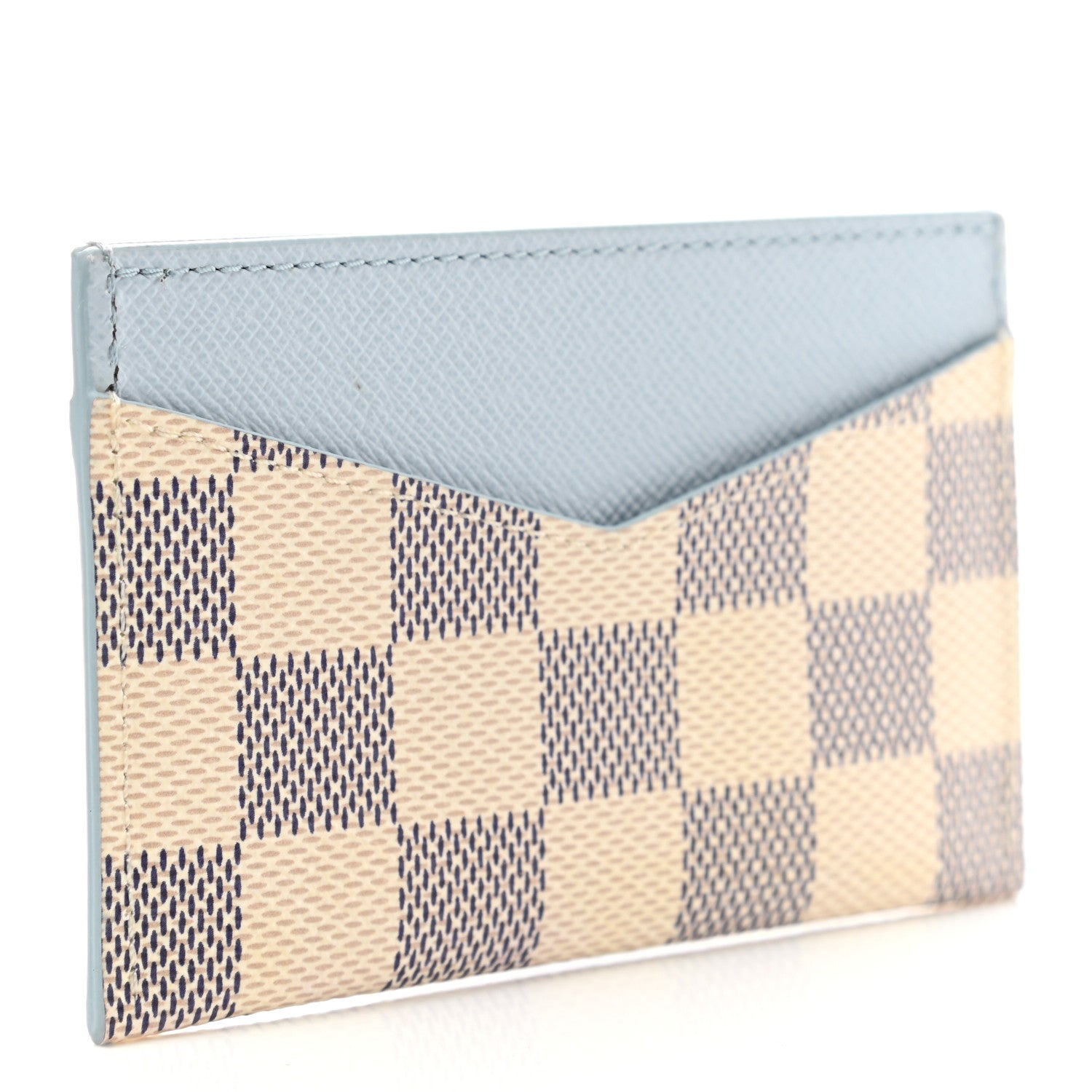 Louis Vuitton Damier Azur Daily Card Holder Olympe Blue 3 of 7