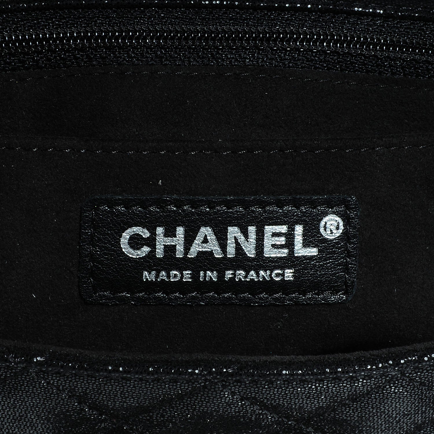Chanel Sequin Goatskin Crystal CC Mini Flap Black 7 of 8