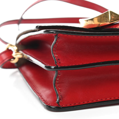 Jimmy Choo Calfskin Small Madeline Shoulder Bag Red 6 of 11