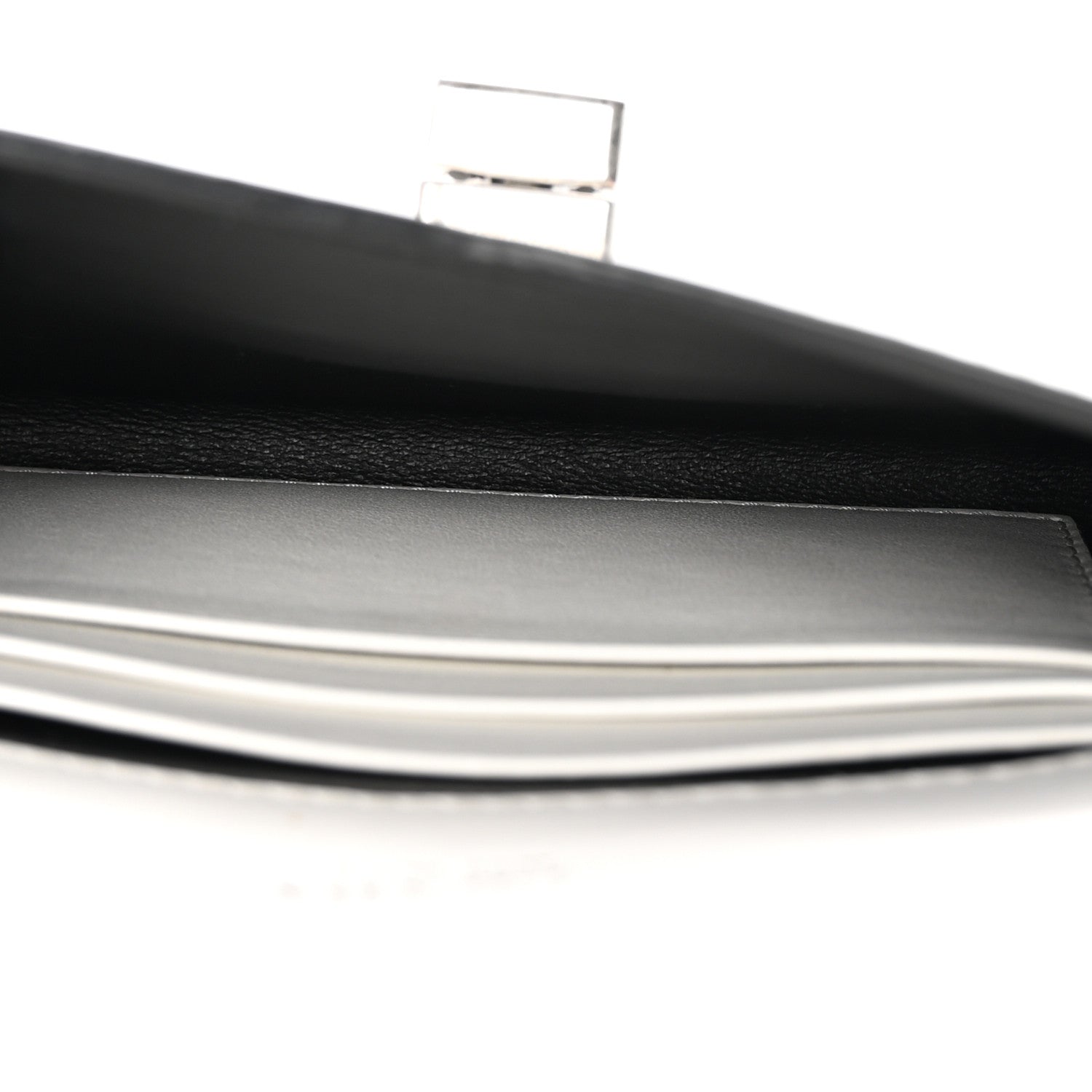 Prada Spazzolato Logo Wristlet White 5 of 7