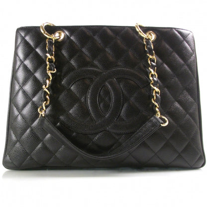 Chanel Caviar Grand Shopping Tote GST Black 1 of 11