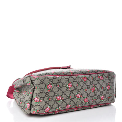 Gucci GG Supreme Monogram Rose Bud Diaper Bag Pink 4 of 11