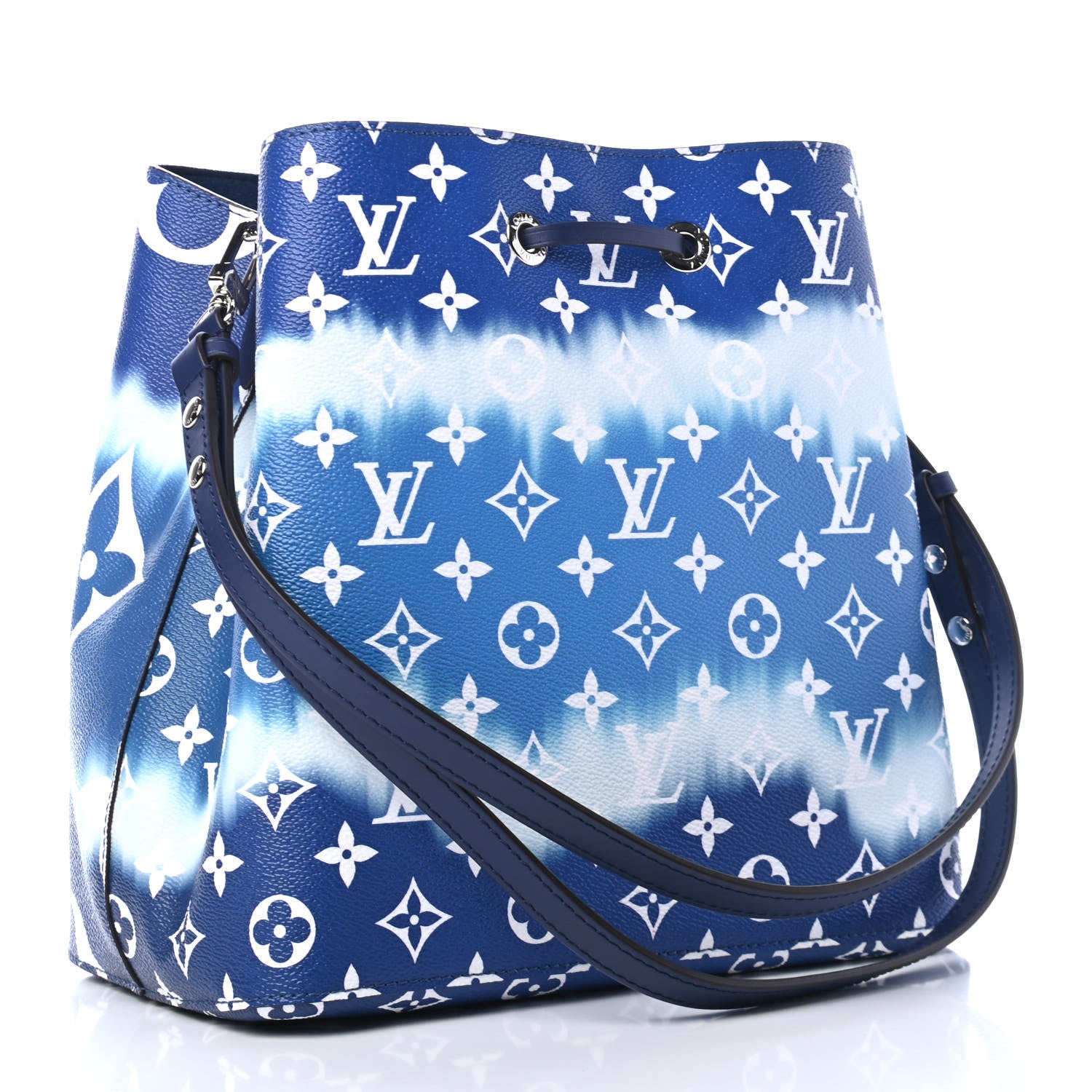Louis Vuitton Monogram Escale Neonoe MM Blue 2 of 4