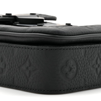 Louis Vuitton Taurillon Monogram S Lock Wearable Wallet Black 10 of 10