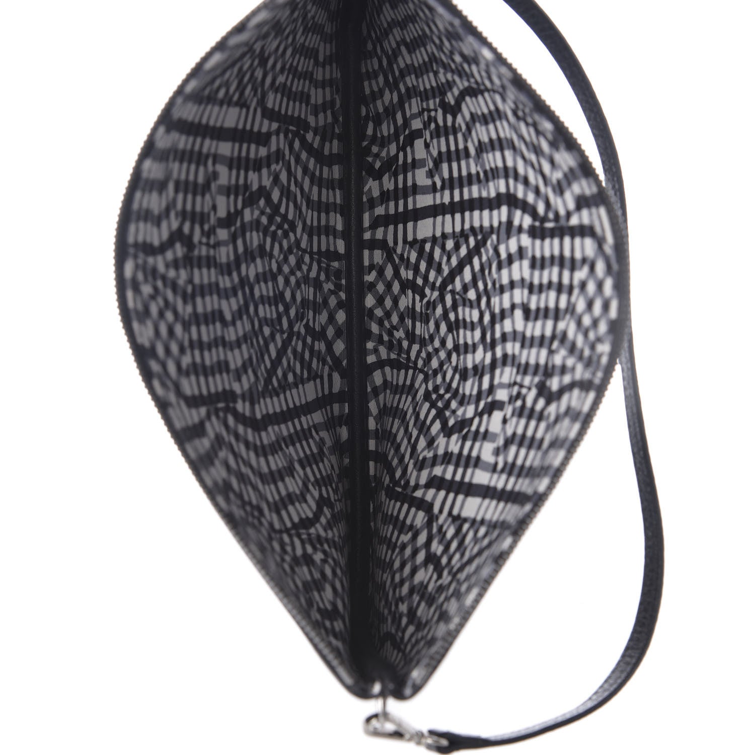 MCM Visetos Stark Wristlet Pouch Black 4 of 8