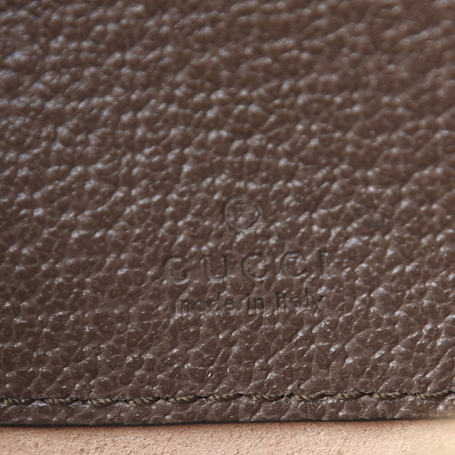 GG Supreme Monogram Web Mini Ophidia Round Backpack Brown