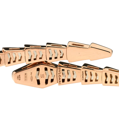 Bulgari 18K Rose Gold Serpenti Viper Bracelet S 2 of 3