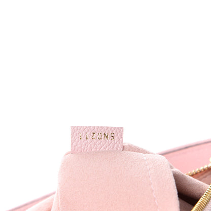 Louis Vuitton Empreinte Monogram Giant By The Pool Marshmallow Hobo PM Bouton De Rose 9 of 10