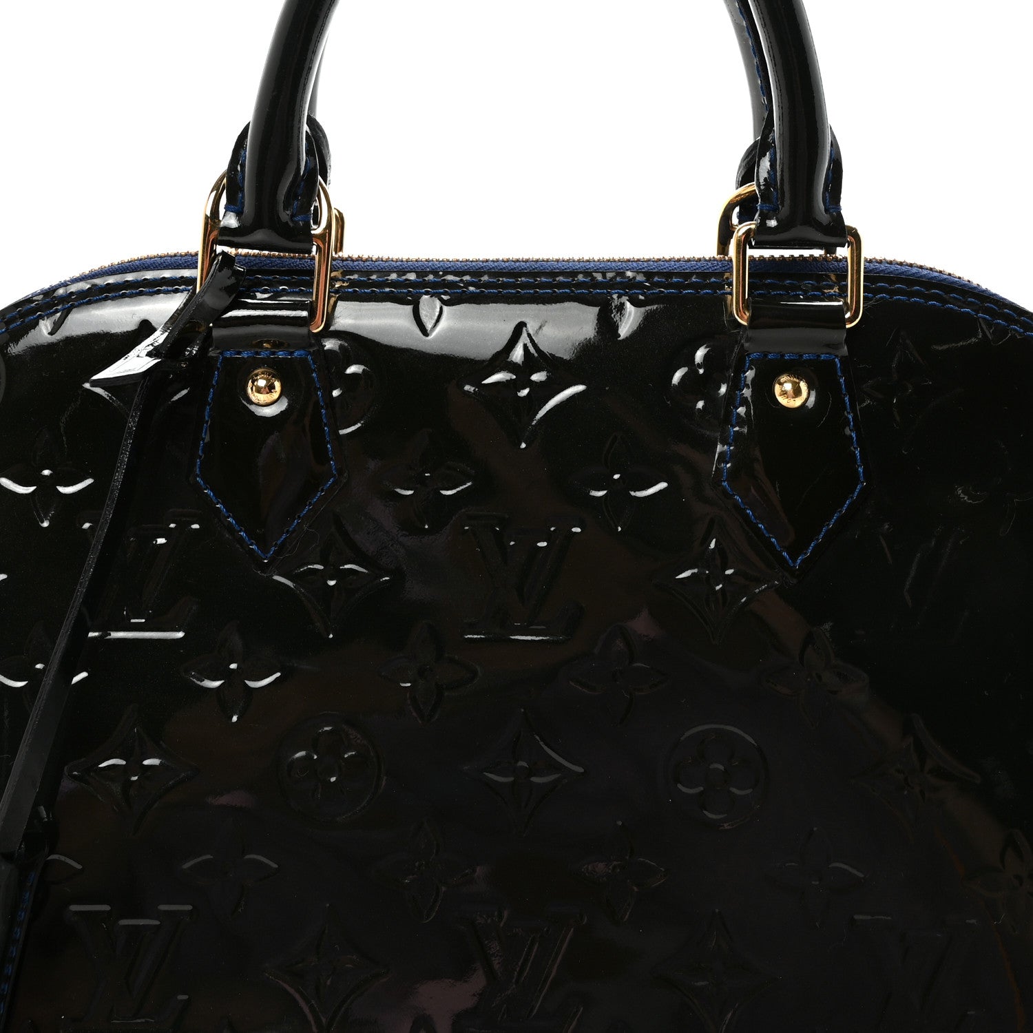 Louis Vuitton Vernis Alma PM Blue Infini 7 of 9