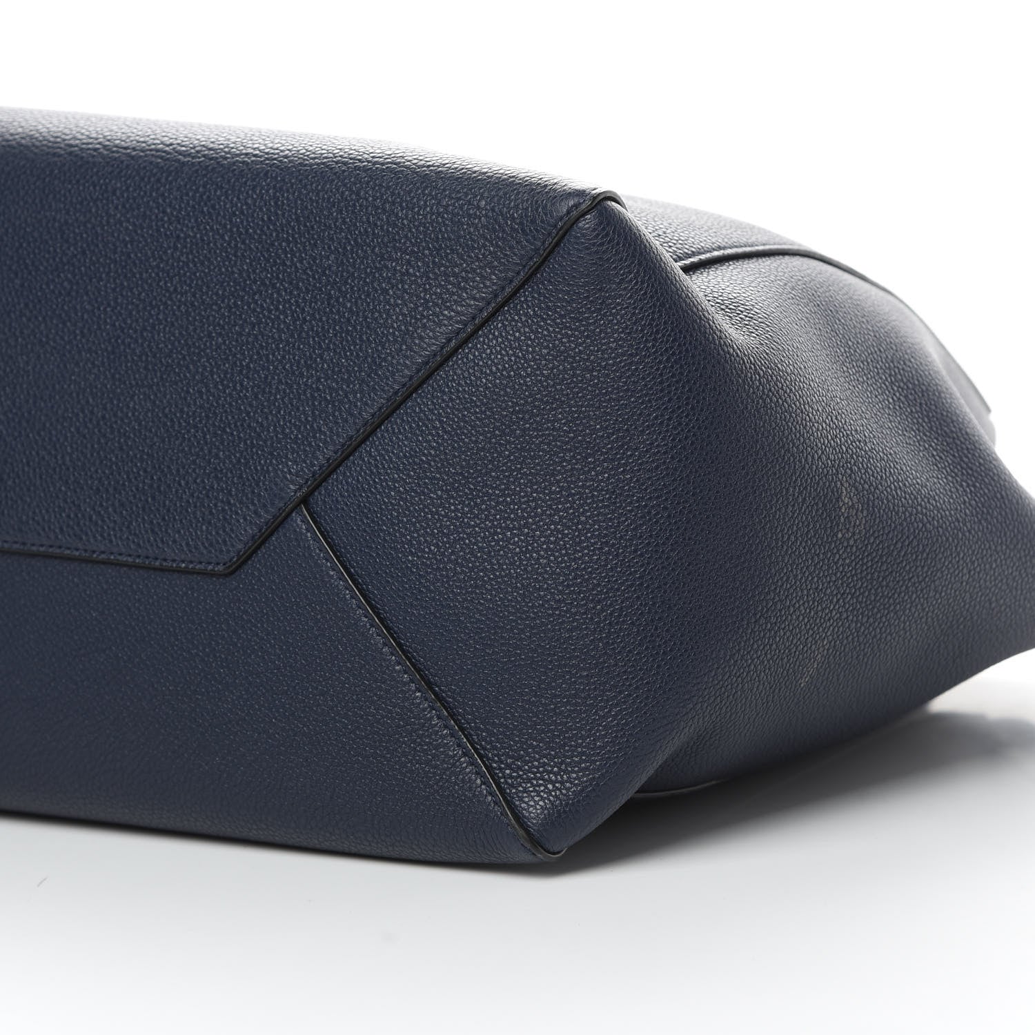 Celine Soft Grained Calfskin Small Belt Cabas Phantom Dark Blue 10 of 11