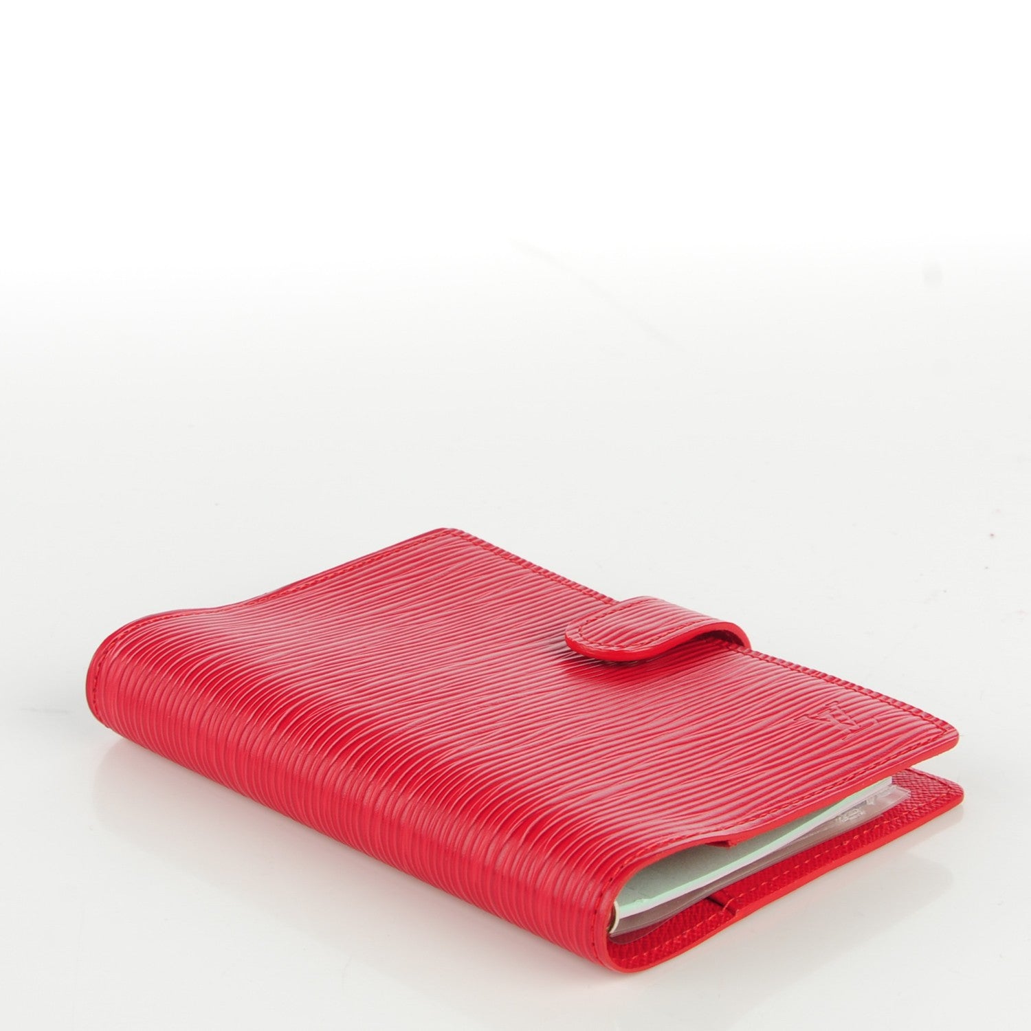 Louis Vuitton Epi Small Ring Agenda Cover Rouge 4 of 7