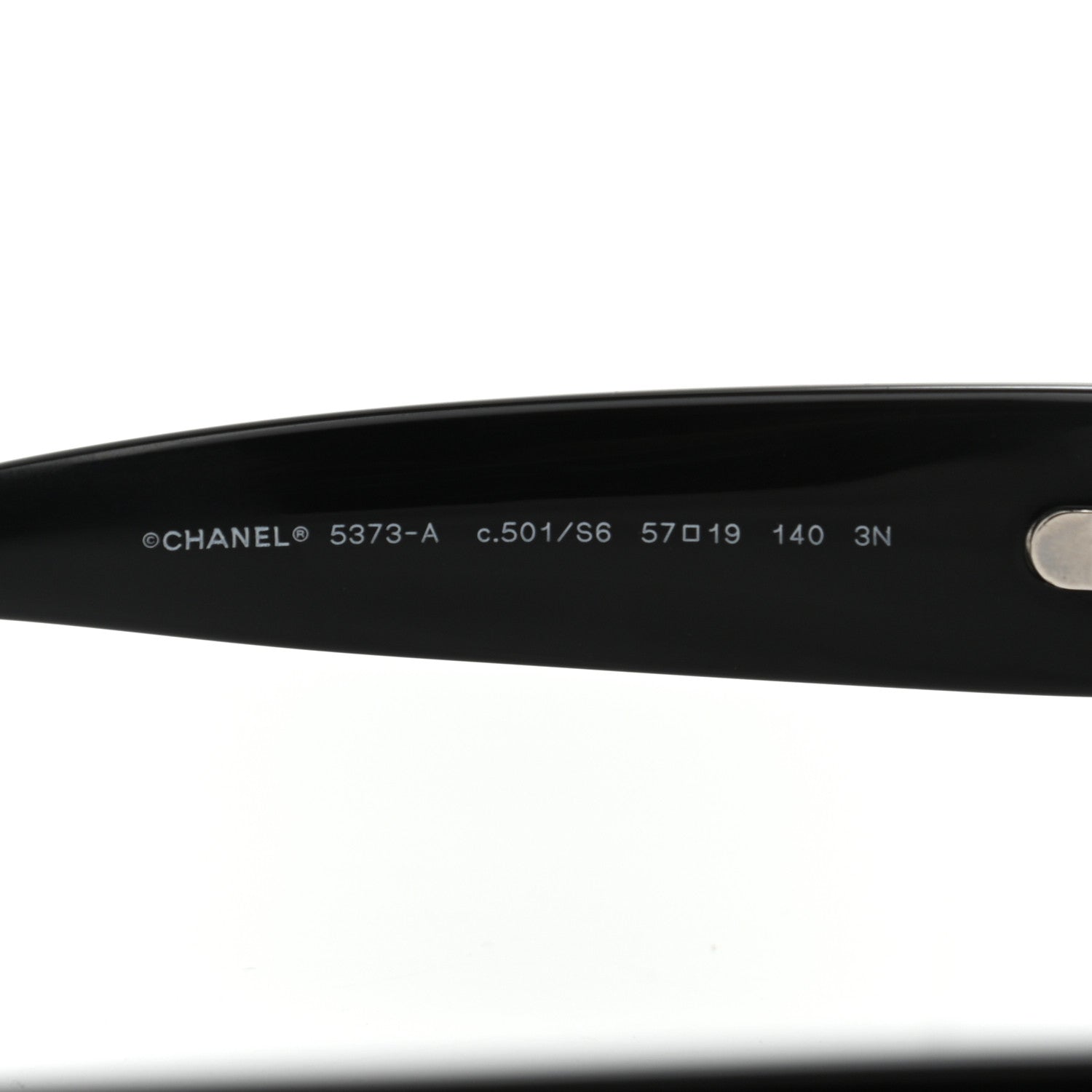 Chanel Acetate CC Sunglasses 5373 Black 5 of 8