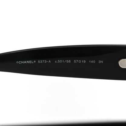 Chanel Acetate CC Sunglasses 5373 Black 5 of 8