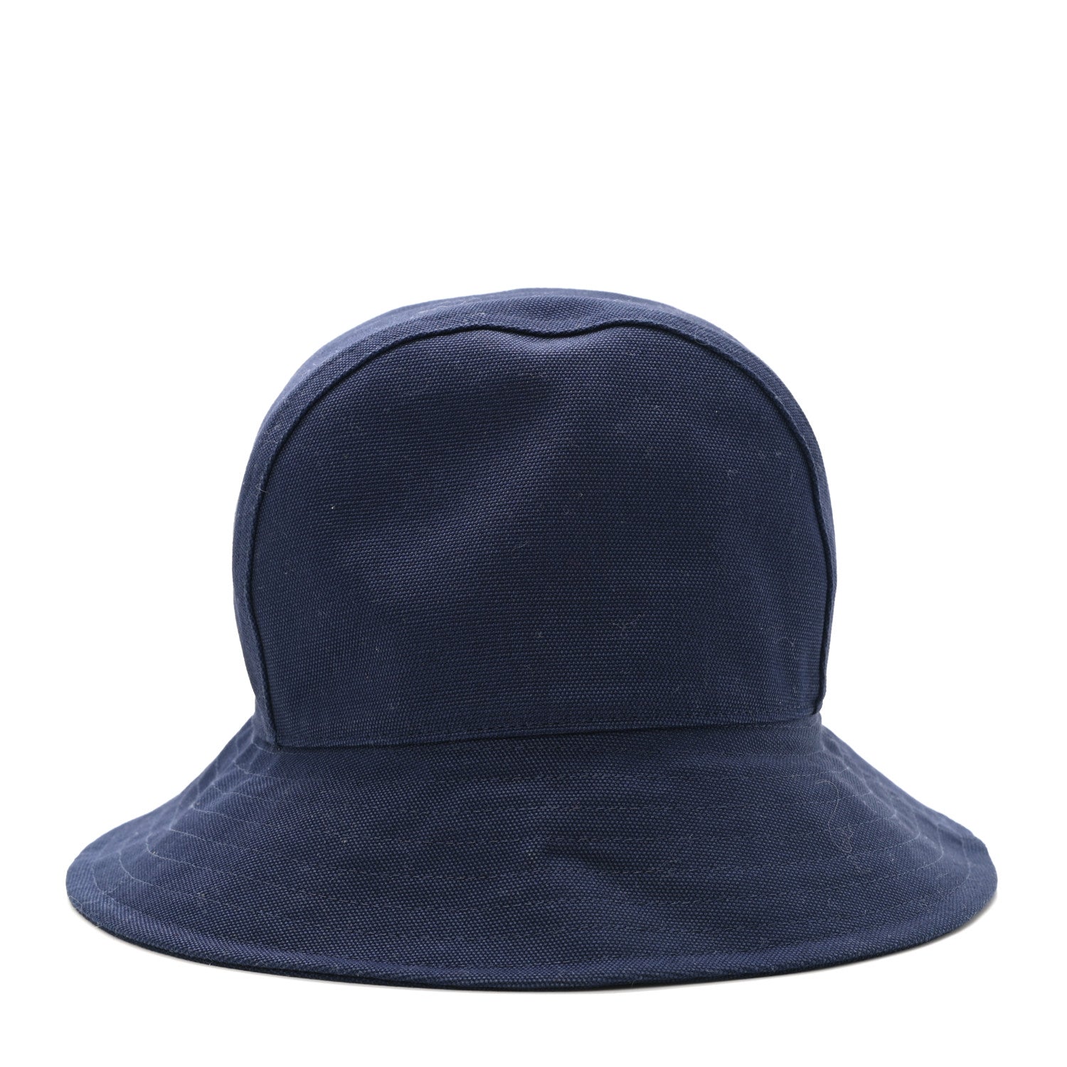 Hermes Cotton Elena Bucket Hat 57 Marine 3 of 8