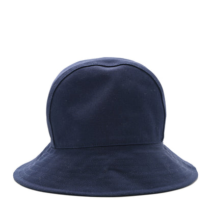 Hermes Cotton Elena Bucket Hat 57 Marine 3 of 8