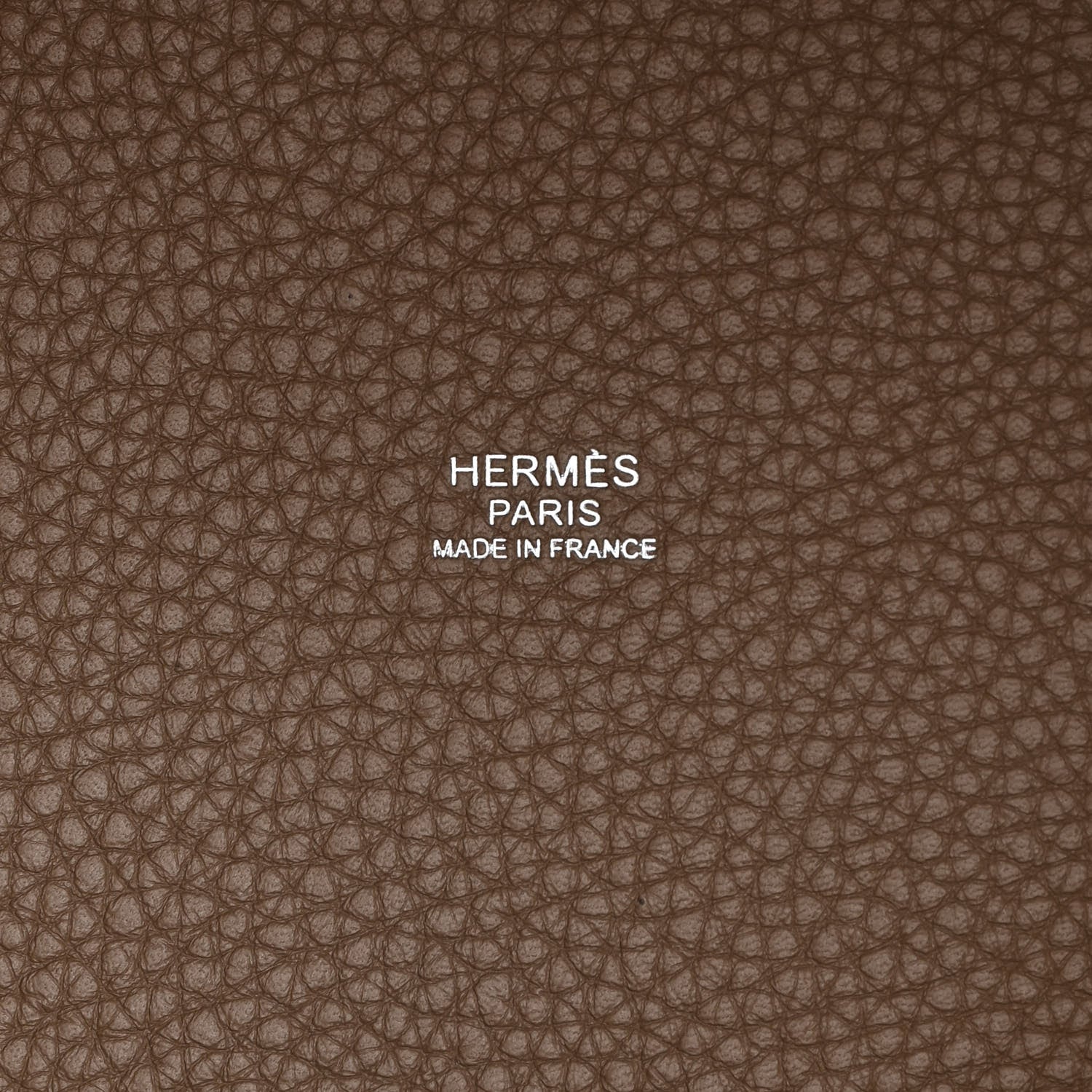 Hermes Taurillon Clemence Picotin Lock 22 MM Etoupe 6 of 10