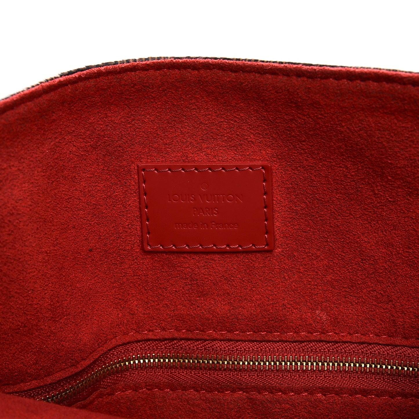 Damier Ebene Caissa Hobo Cherry