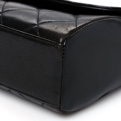 Chanel Lambskin Quilted CC Flap Shoulder Bag Black 8 of 8