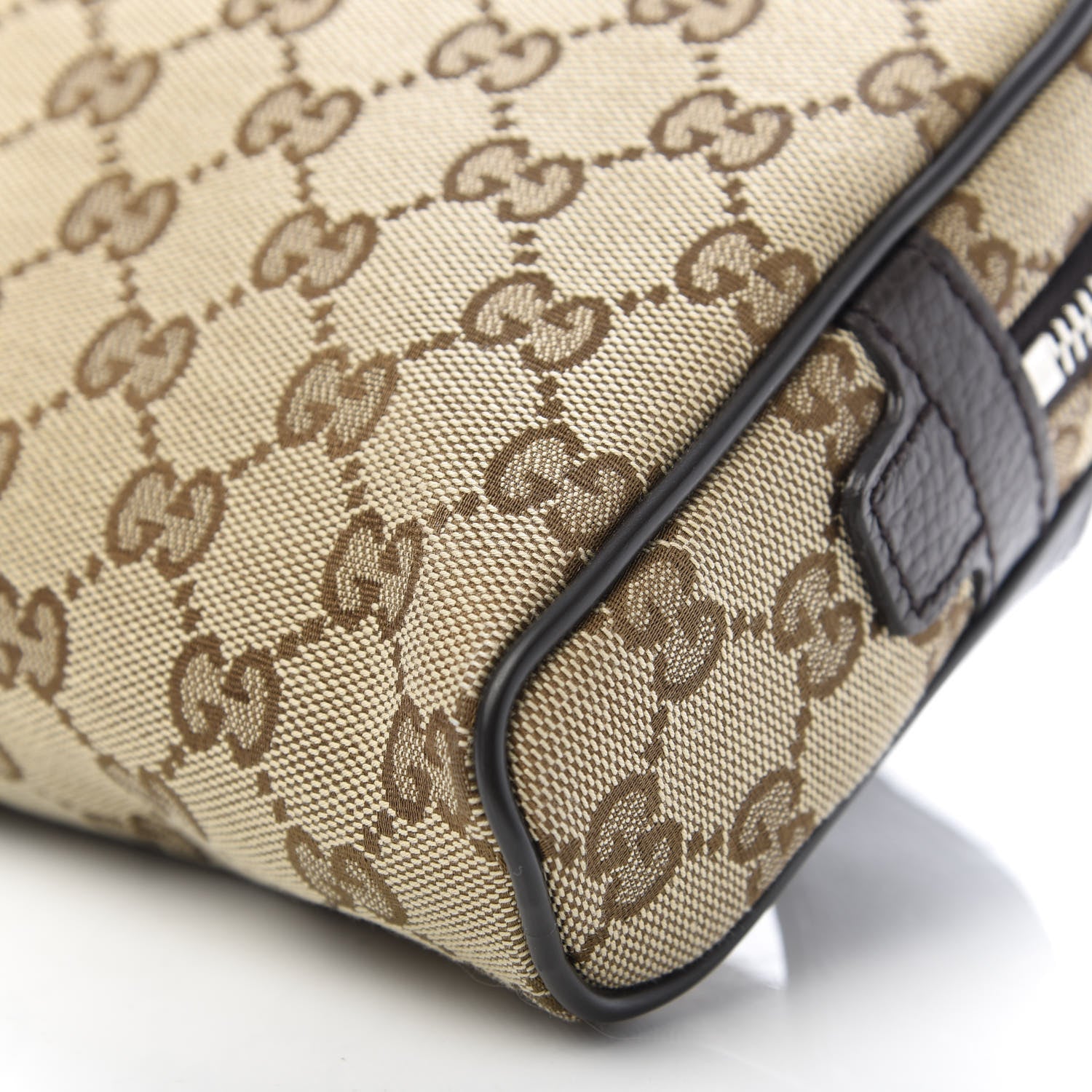 Gucci Monogram Belt Bag Dark Brown 5 of 10