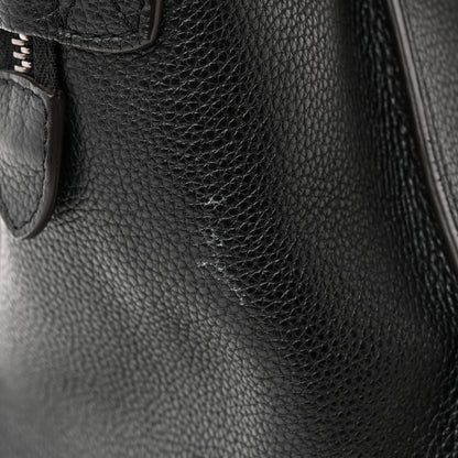 Celine Drummed Calfskin Mini Luggage Black 11 of 11