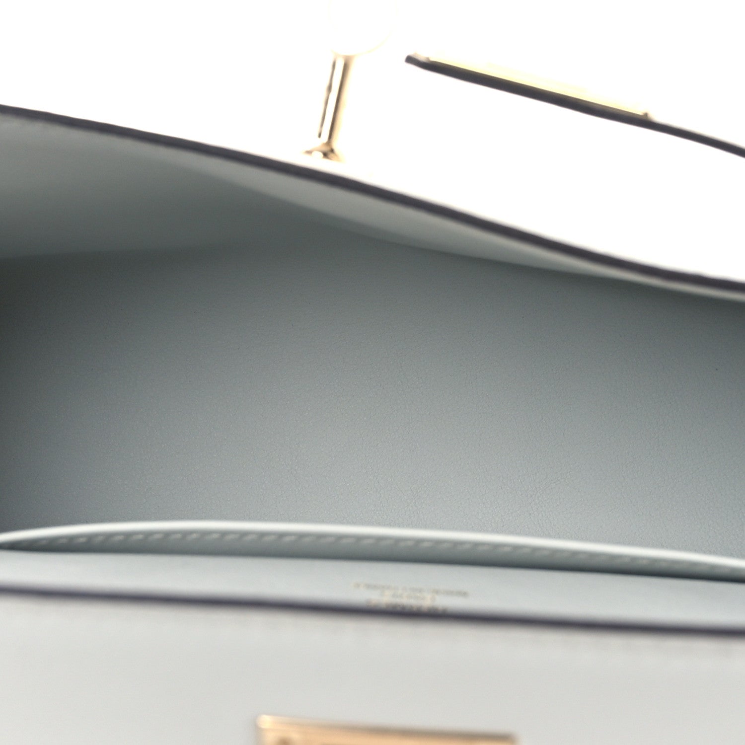 Hermes Swift Kelly Pochette Clutch Gris Platine 5 of 13