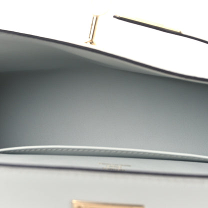 Hermes Swift Kelly Pochette Clutch Gris Platine 5 of 13