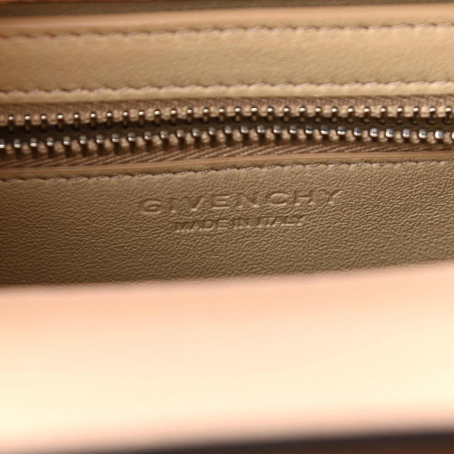 Givenchy Grained Calfskin Mini Horizon Satchel Beige 5 of 10