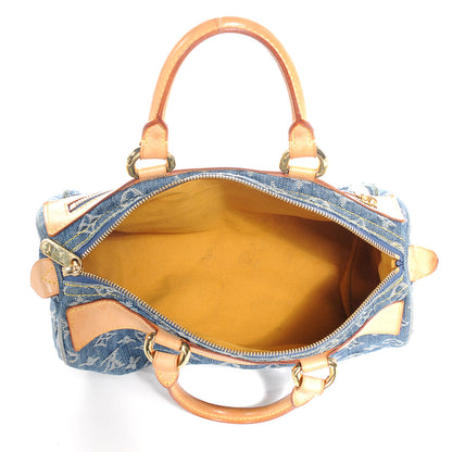 Louis Vuitton Monogram Denim Neo Speedy Blue 6 of 8