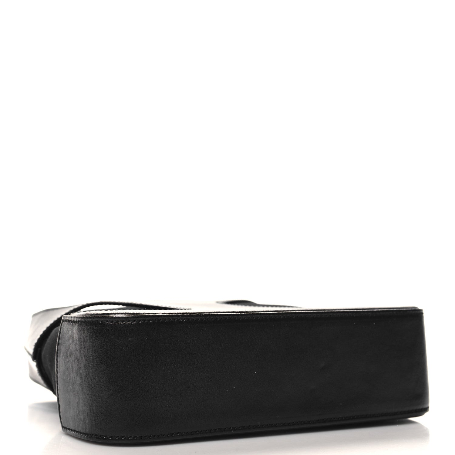 Salvatore Ferragamo Calfskin Cut Out Top Handle Black 4 of 11
