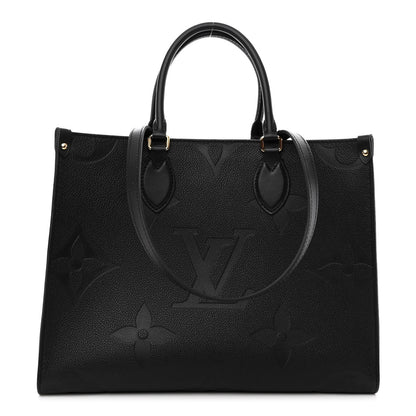 Louis Vuitton Empreinte Monogram Giant Onthego MM Black 1 of 10
