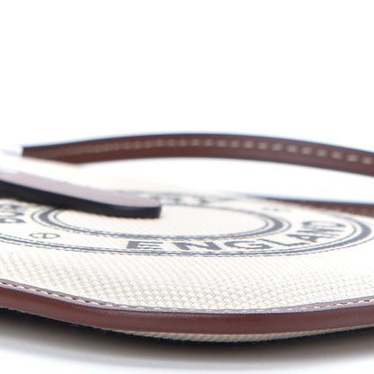 Burberry Canvas Callfskin Anne Phone Case With Strap White Tan 5 of 9
