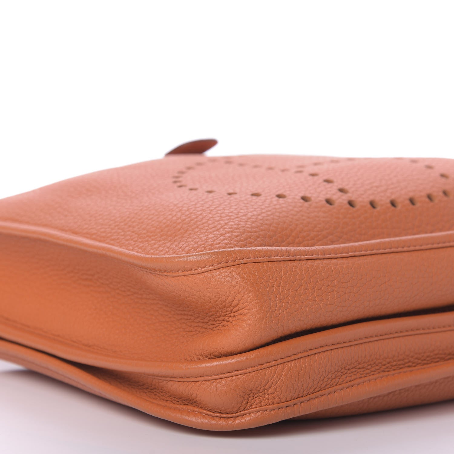 Hermes Taurillon Clemence Evelyne III PM Orange 6 of 8