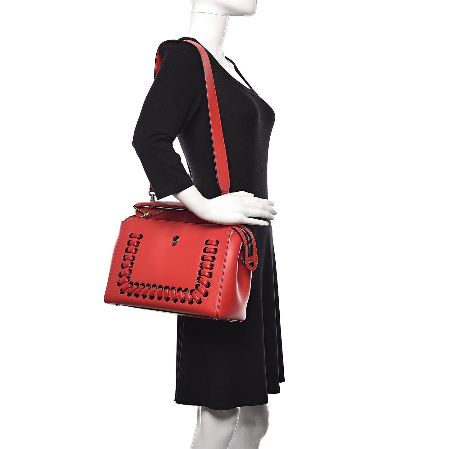 Vitello Baltico Dolce Shiny Nappa DotCom Satchel Caipiroska Bubblegum