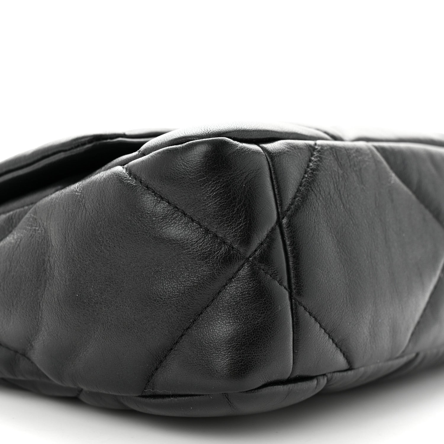 Chanel Lambskin Quilted Medium Chanel 19 Flap Black 9 of 10
