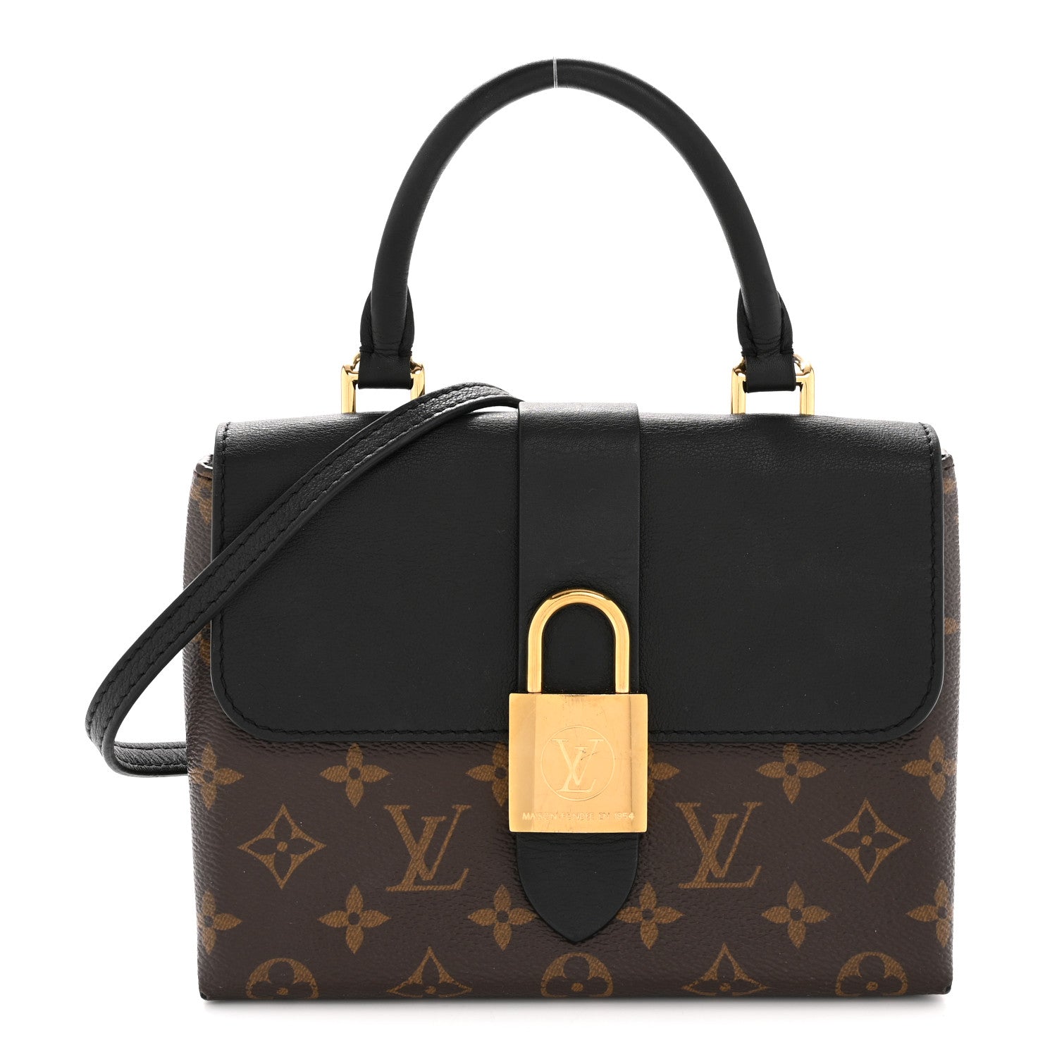 Louis Vuitton Monogram Locky BB Black 1 of 12