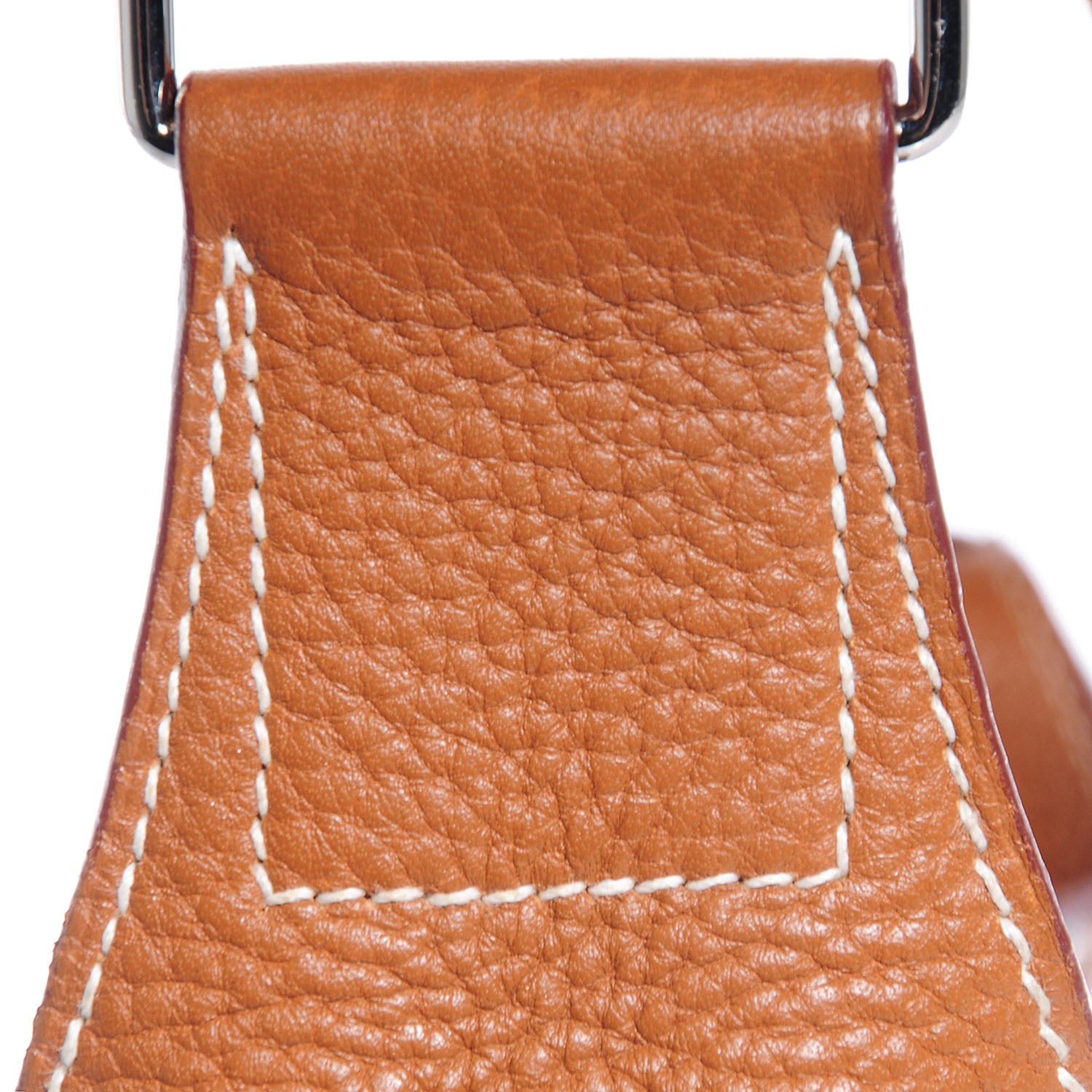 Hermes Taurillon Clemence Sac Goodnews PM Gold 6 of 13