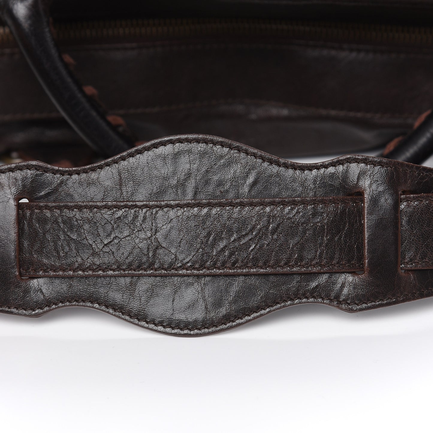 Chevre Classic Hardware Twiggy Chocolate