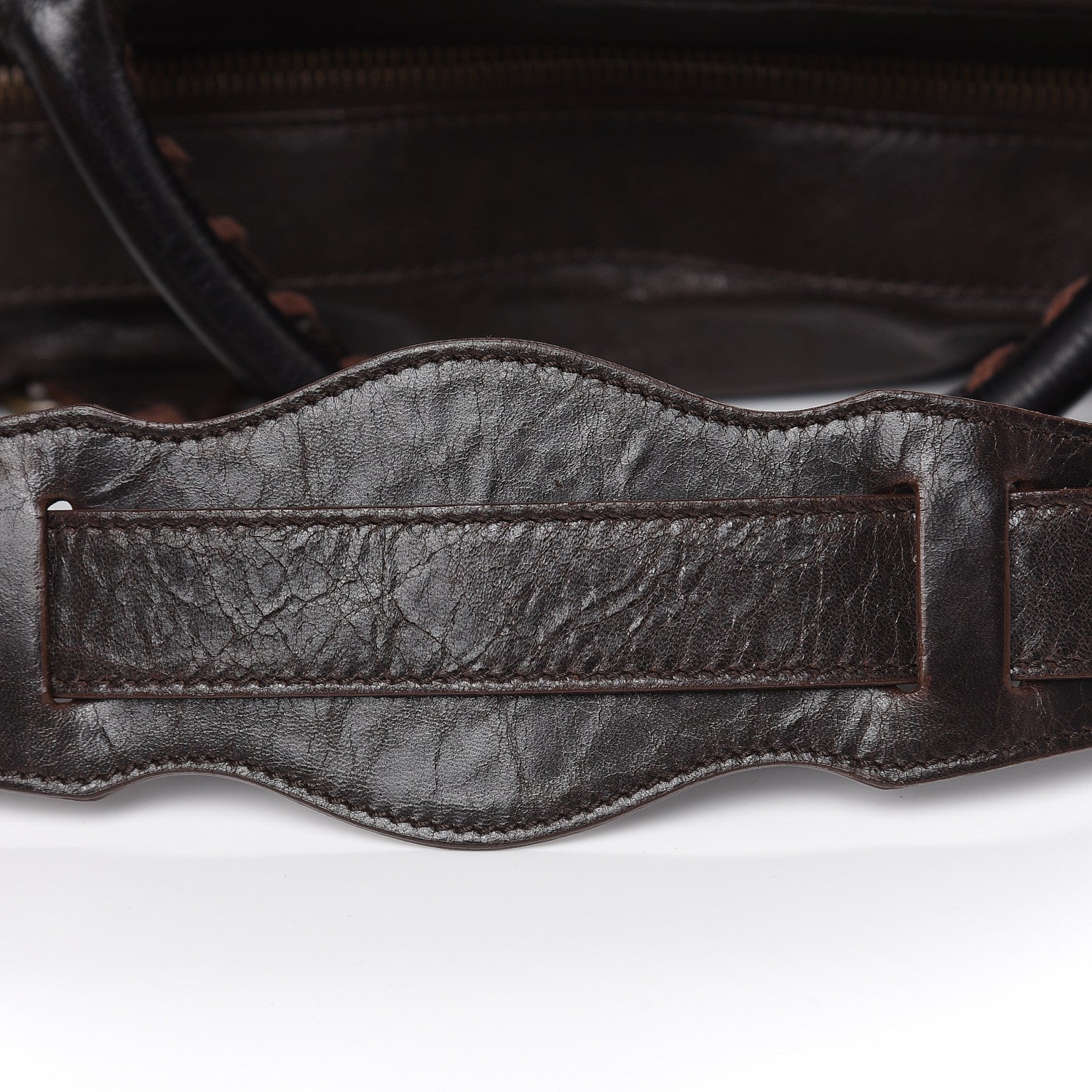Balenciaga Chevre Classic Hardware Twiggy Chocolate 14 of 18