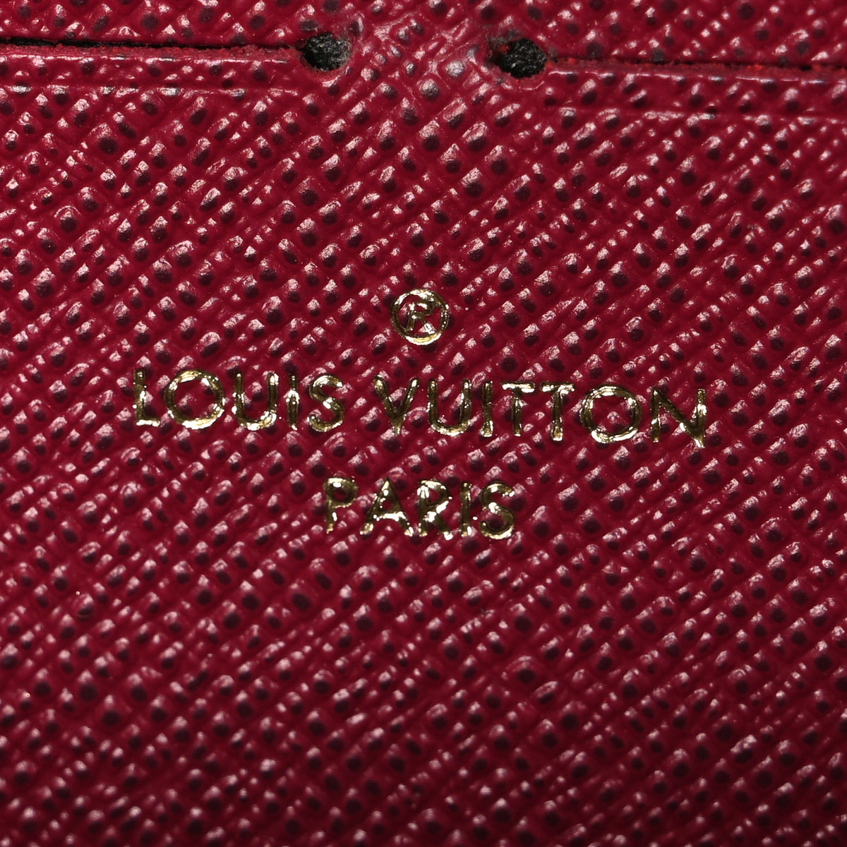 Monogram Clemence Wallet Fuchsia