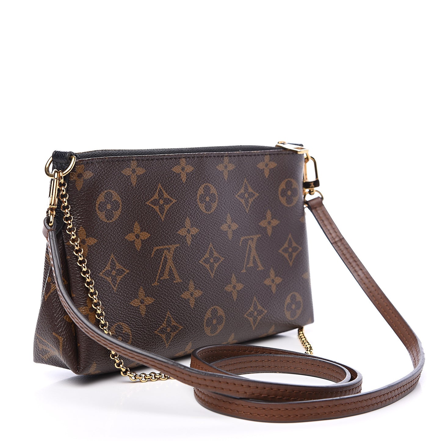 Monogram Pallas Clutch Black