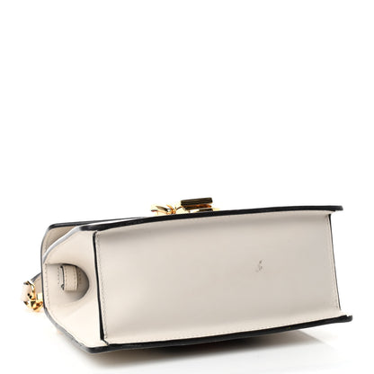 Gucci Calfskin Mini Sylvie Top Handle Bag White 3 of 4