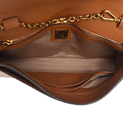 MCM Visetos Medium Patricia Wallet On Chain Cognac 5 of 9
