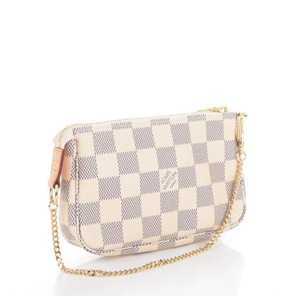 Louis Vuitton Damier Azur Mini Pochette Accessories 3 of 7